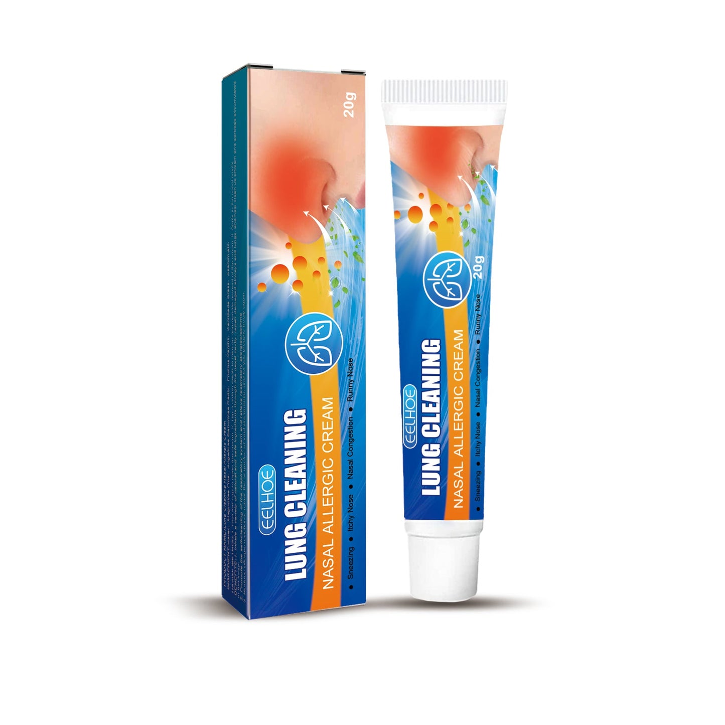 Nose Care Cream Relieves Stuffy, Runny Nose Discomfort Cleansing And Soothing Nose Care Cream