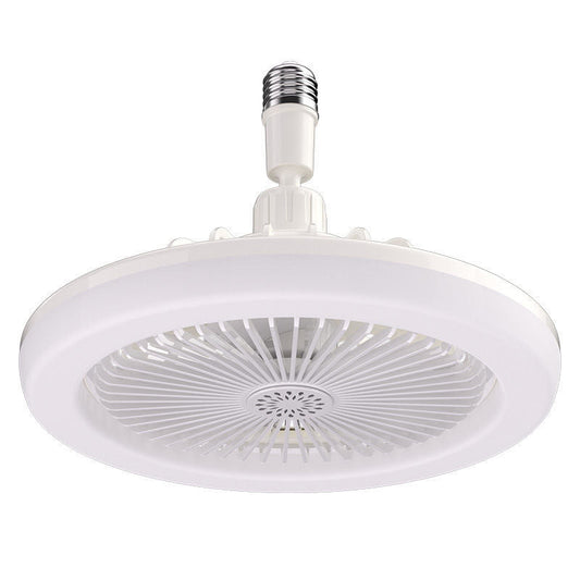 E27 Fan Light Shaking Head Electric Fan Remote Control Bedroom Living Room Dimmable Home Ceiling Fan Light