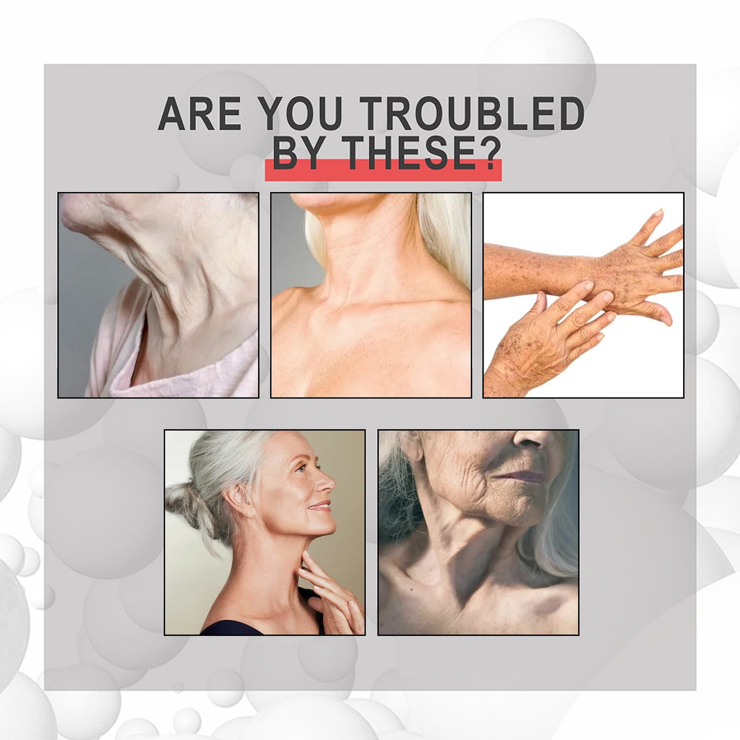 Anti-Wrinkle Treatment Spray Firming, Tender Skin, Anti-Wrinkle Neck Line Moisturizing Spray