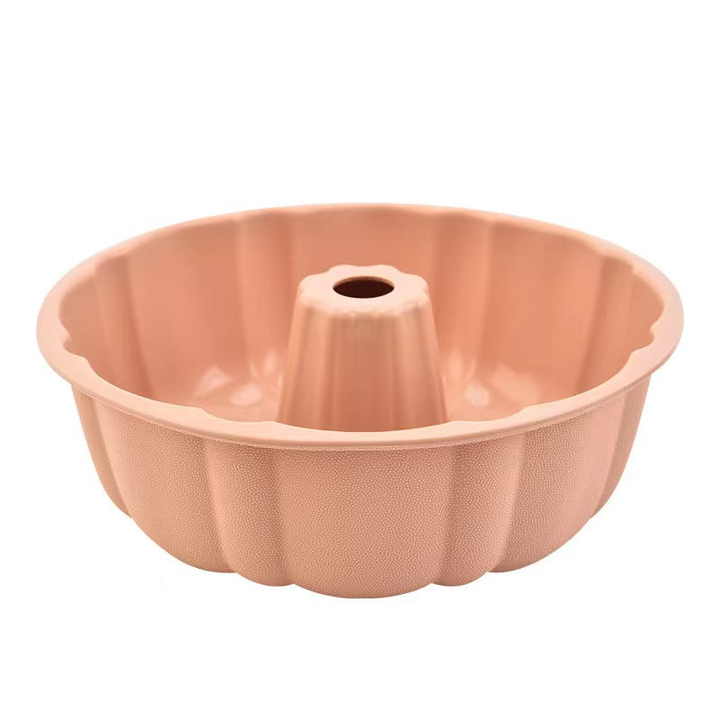 10-inch Non-Stick Silicone Bundt Pan - Multipurpose Baking Mold for Cakes, Jello & Gelatin