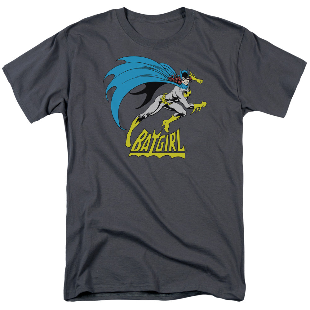 DC Comics Batgirl is Hot Mens T Shirt Charcoal Officially Licensed