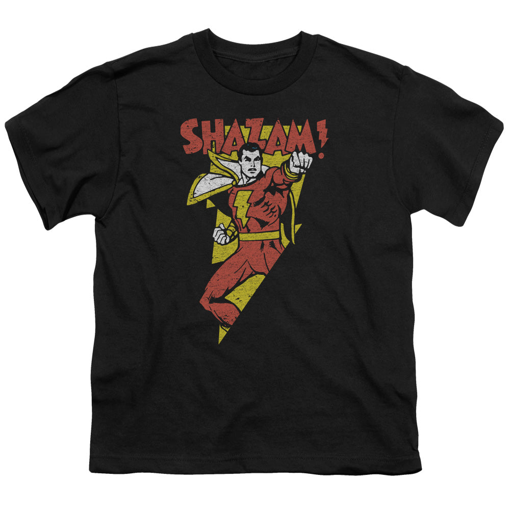 DC Comics in Bolt Kids Youth T Shirt Black Officially Licensed
