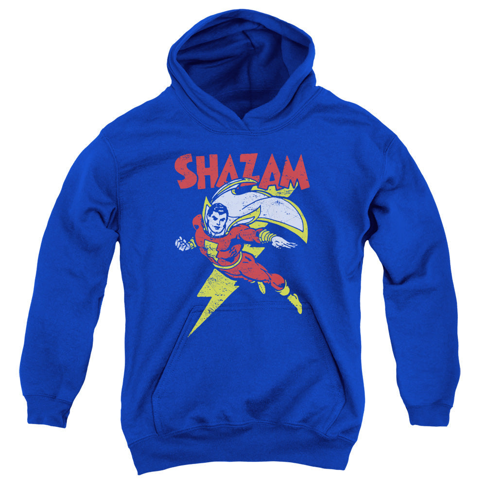 DC Comics Lets Fly Kids Youth Hoodie Royal Officially Licensed