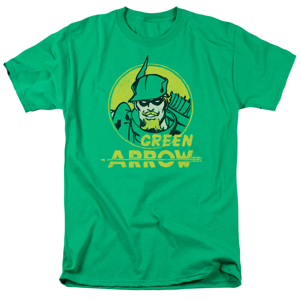 Dc Archer Circle Mens T Shirt Kelly Green Officially Licensed