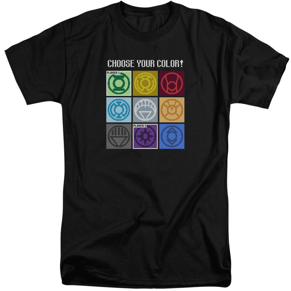 Dc Choose Your Color Mens Tall T Shirt Black Officially Licensed