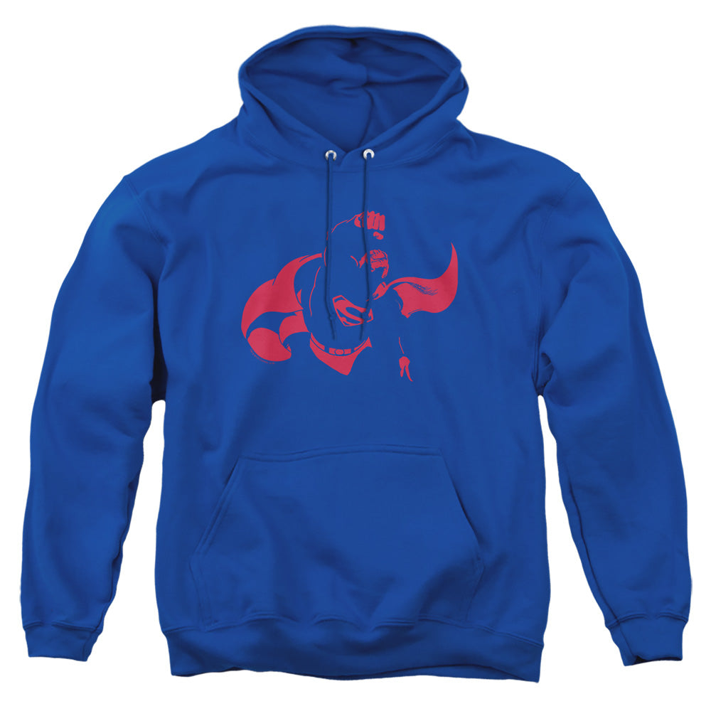 Dc Super Min Mens Hoodie Royal Officially Licensed