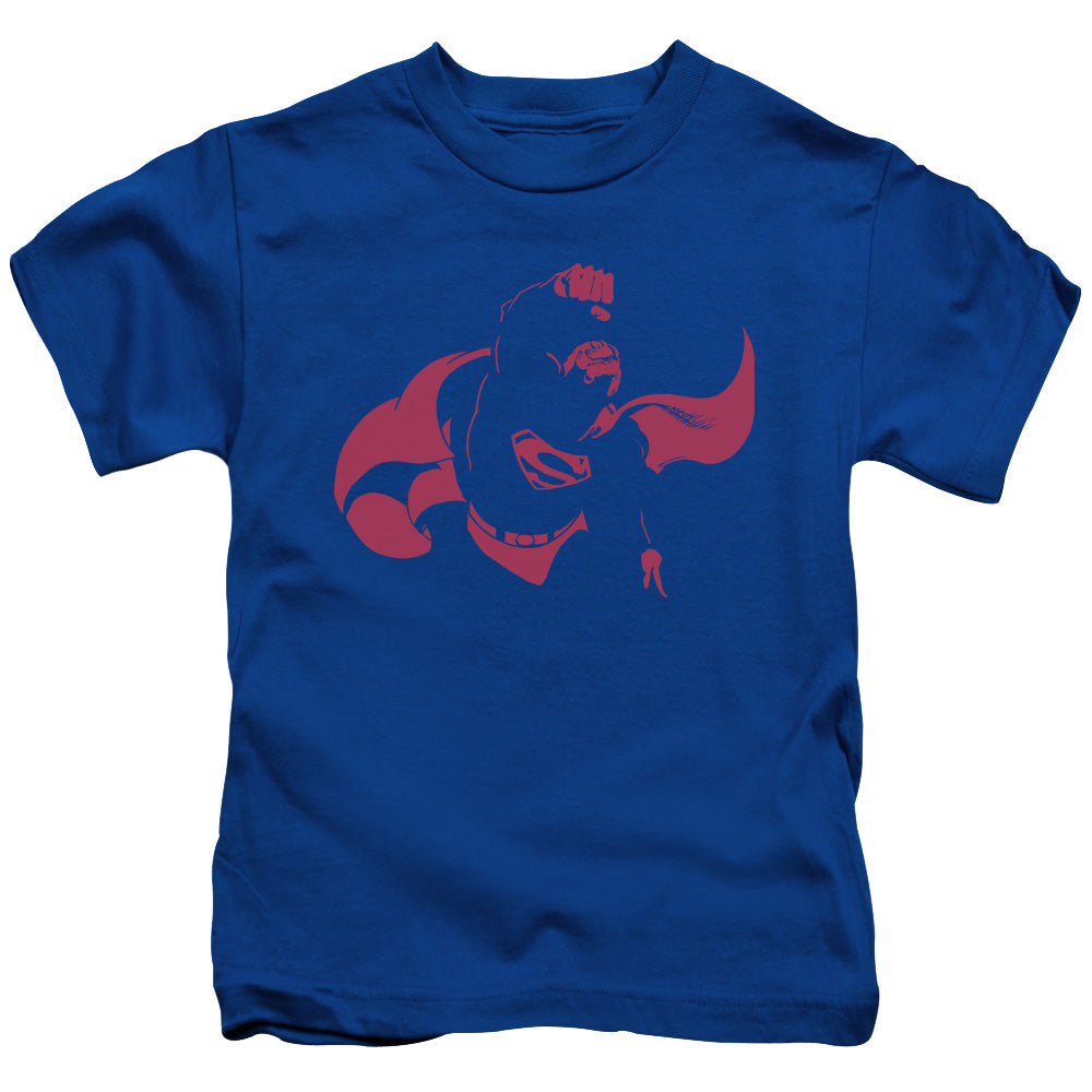DC Comics Super Min Juvenile Kids Youth T Shirt Royal Blue Officially Licensed