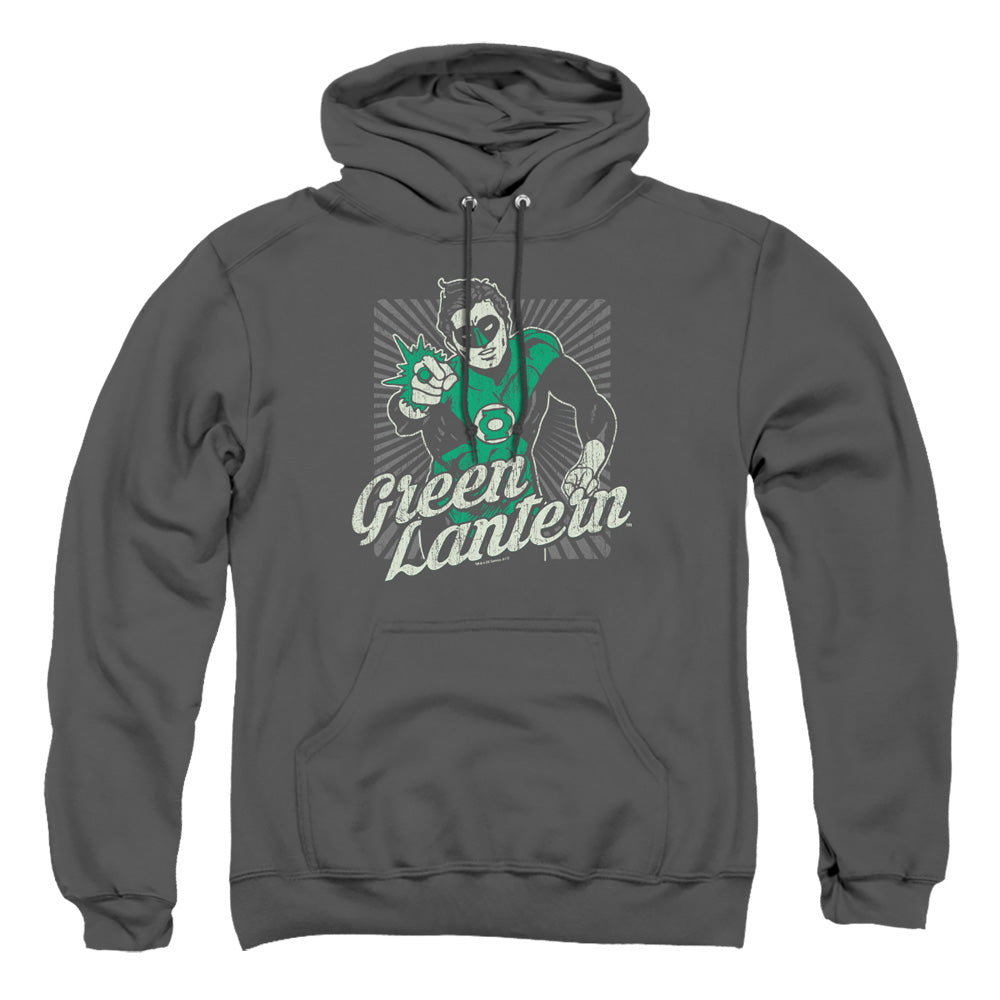 Dc Ring Rays Mens Hoodie Charcoal Officially Licensed