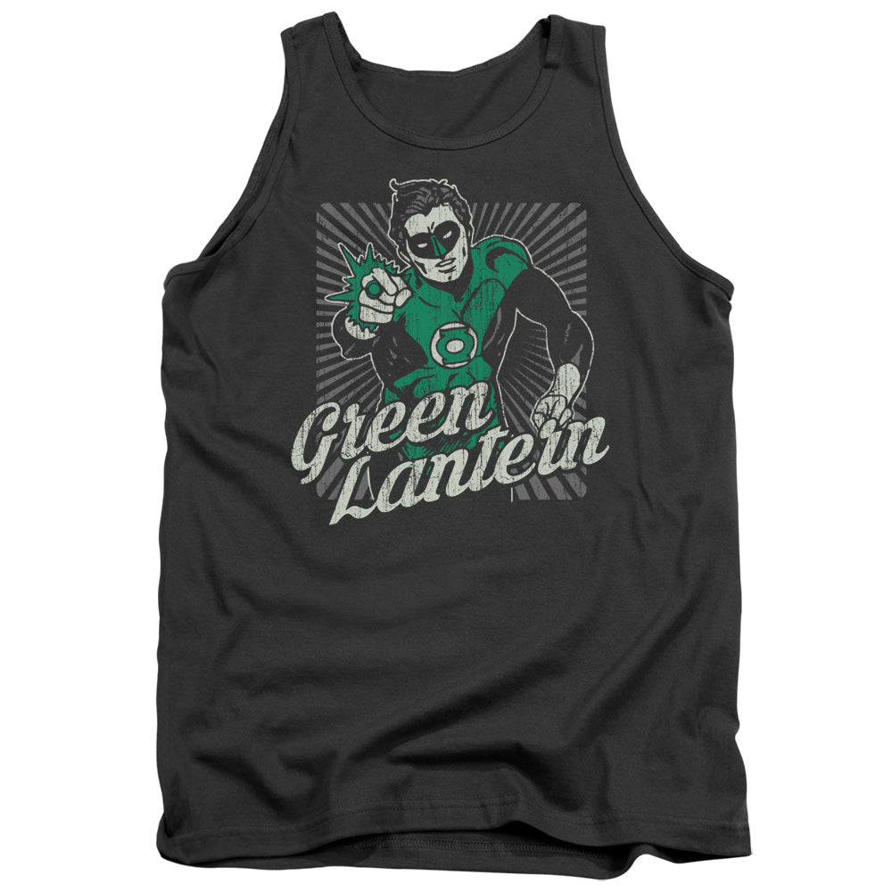 Dc Ring Rays Mens Tank Top Shirt Charcoal Officially Licensed