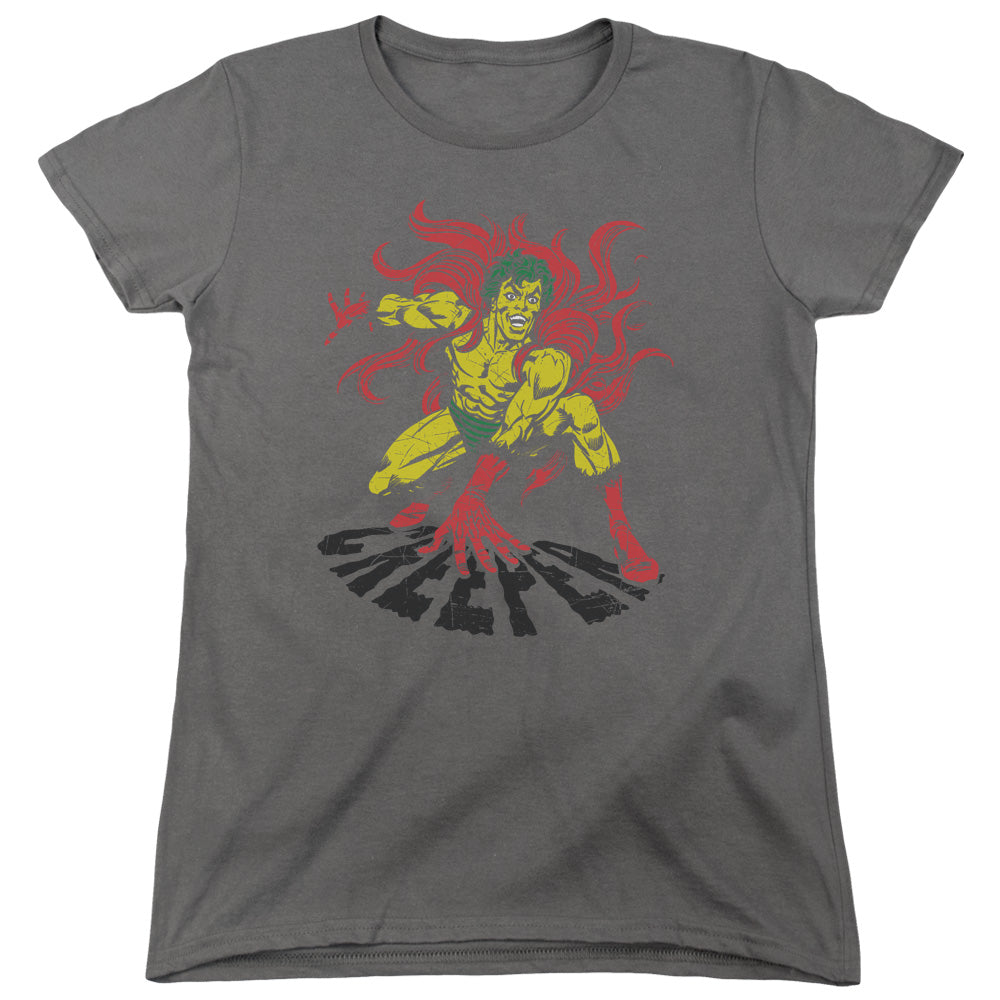 DC Comics Creeper Womens T Shirt Charcoal Officially Licensed