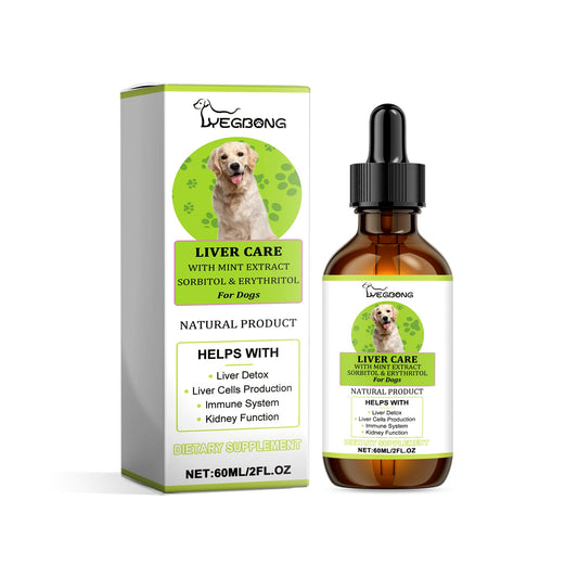 Dog Care Drops, A Comprehensive Healthy Dietary Supplement To Enhance Nutrition And Rejuvenate Dogs