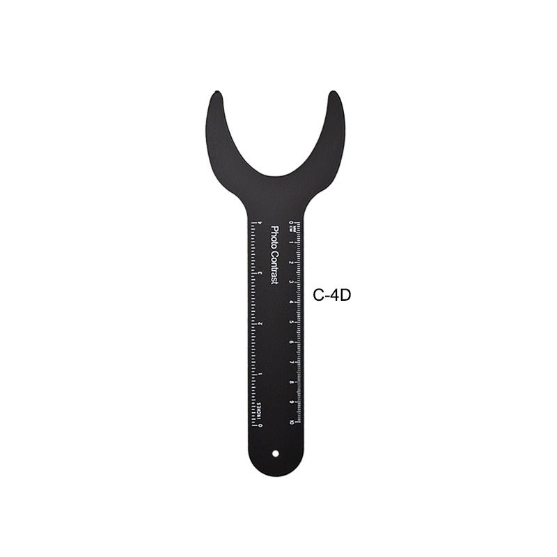 Dental orthodontic black background plate Intraoral photography background plate