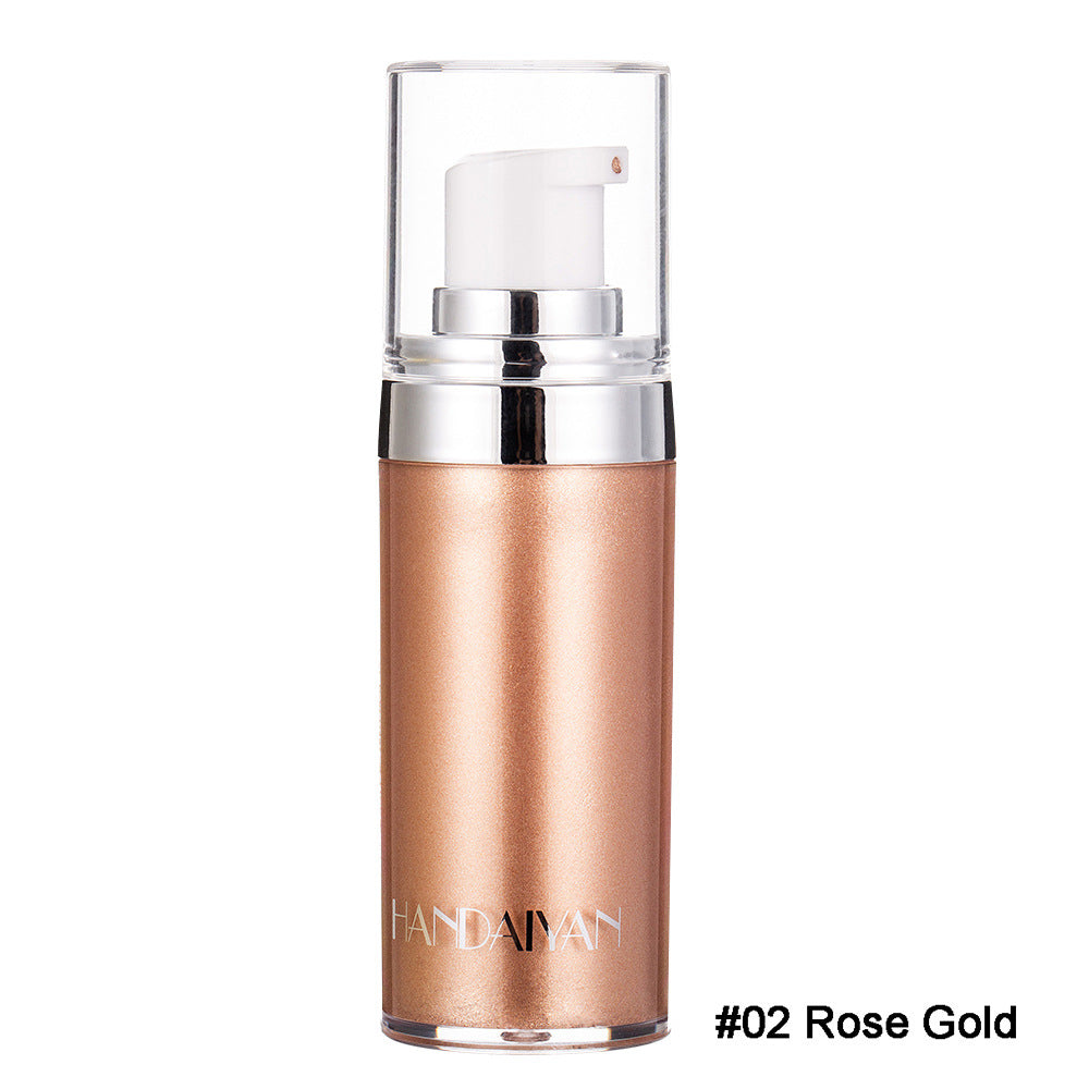 HANDAIYAN Body Highlighter Body Brightening Liquid Highlighter Brightening Liquid Lotion