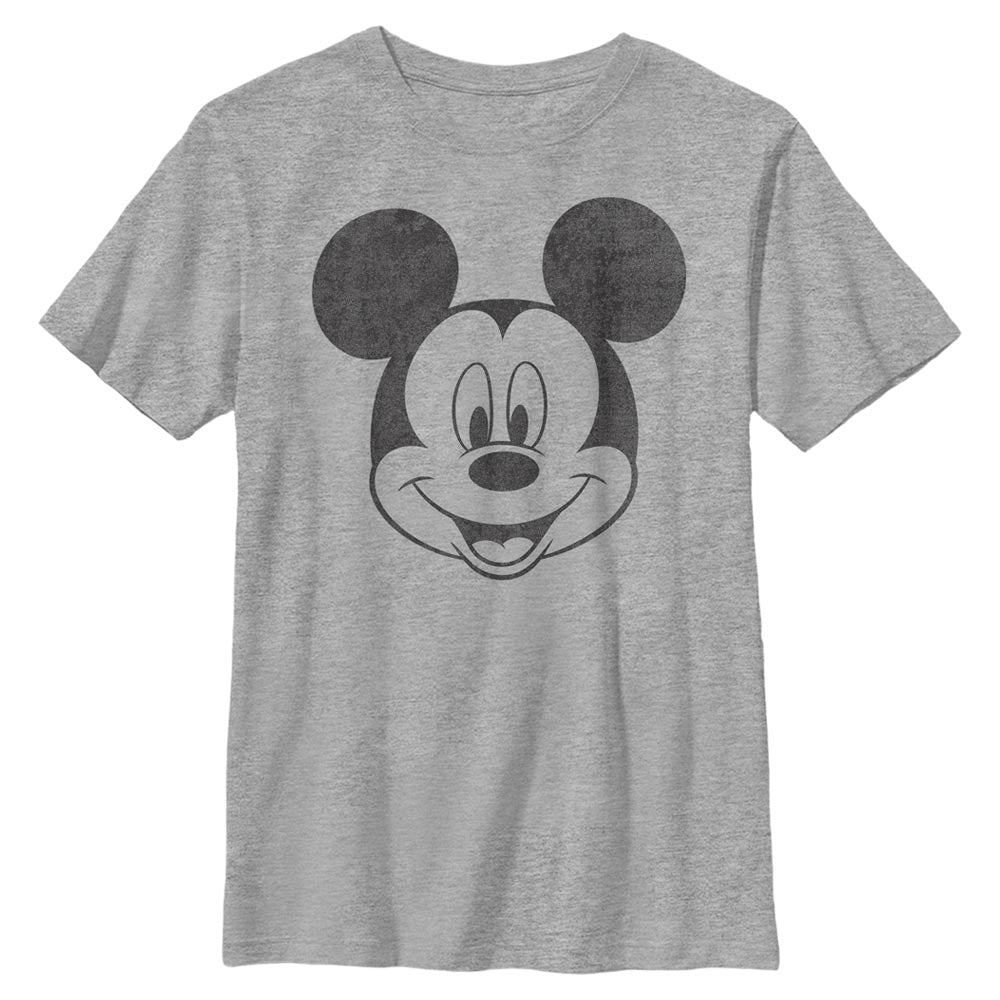 Disney Mickey Face Boys Kids T Shirt
