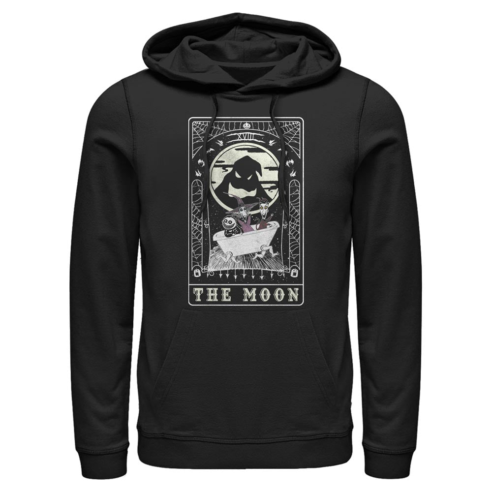 Disney Halloween Oogie Boogie and his Boys Moon Tarot Card Mens Lightweight Hoodie