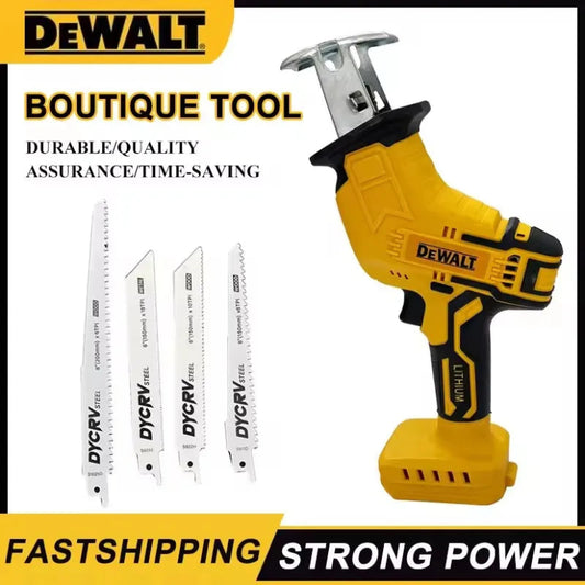 Dewalt 2800RPM Cordless Reciprocating Saw 20V Brushless Electric Saw Multifunctional Metal Wood Pipe Cutting Saw Power Tool - THOOBO!