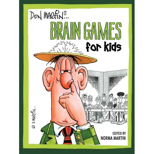 Don Martin Brain Games For Kids - Paperback