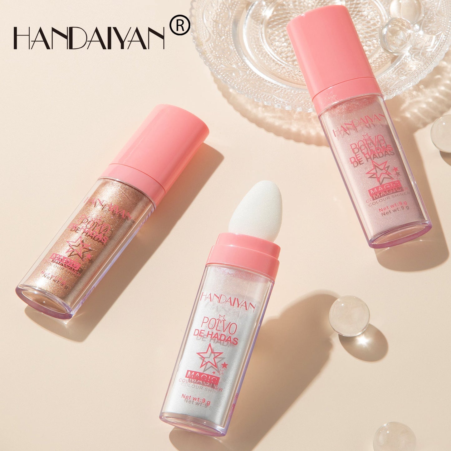 Highlighting Pat Powder Full Body Highlighting Natural Three-Dimensional Repair Blush Makeup