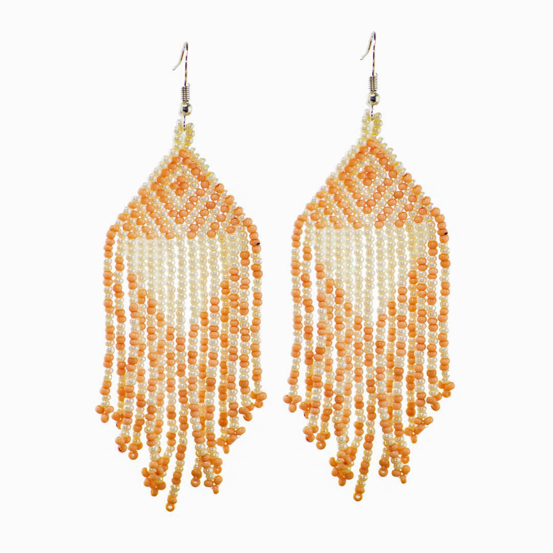 Alegria Seed Bead Earrings - Guatemala