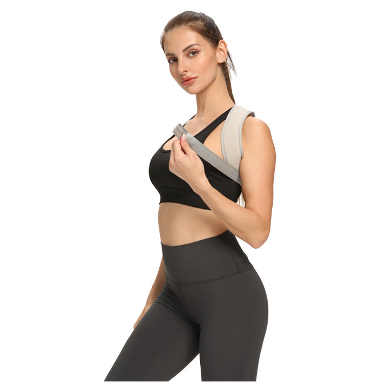 Back clavicle correction belt men's and women's anti-hunchback posture correction belt sitting posture corrector