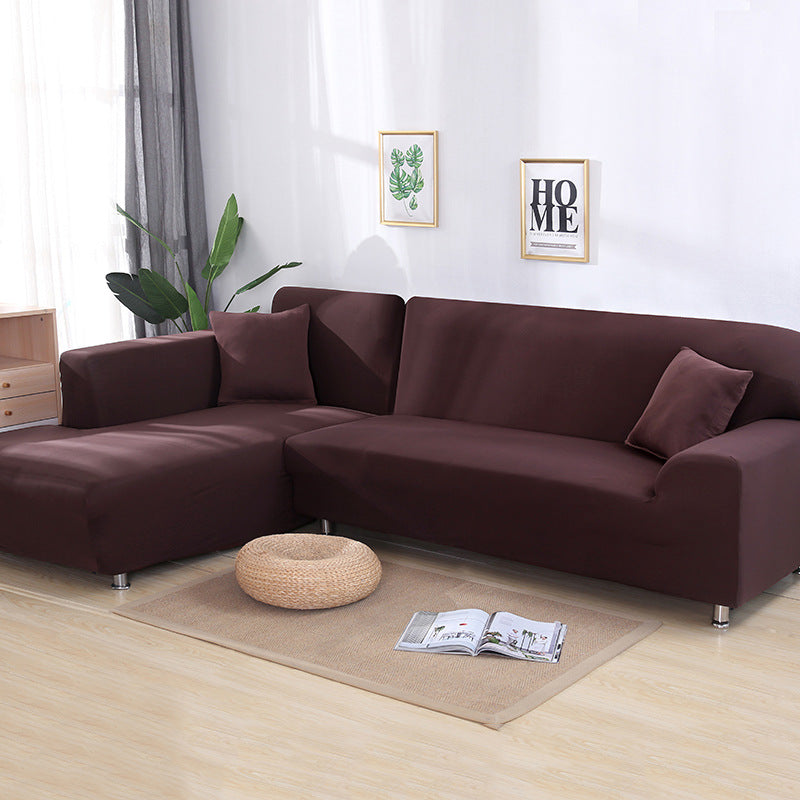 Elastic Sofa Cover All-Inclusive L-Shaped Sofa Cover Leather Sofa Towel Full Cover Combination Four Seasons