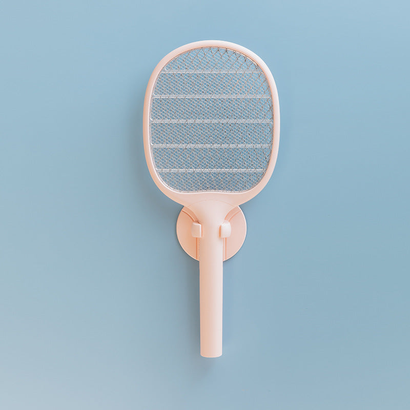 New Household Appliances Mosquito Killer Two-In-One Rechargeable USB Mosquito Killer Lamp Fly Swatter Purple Light Trap