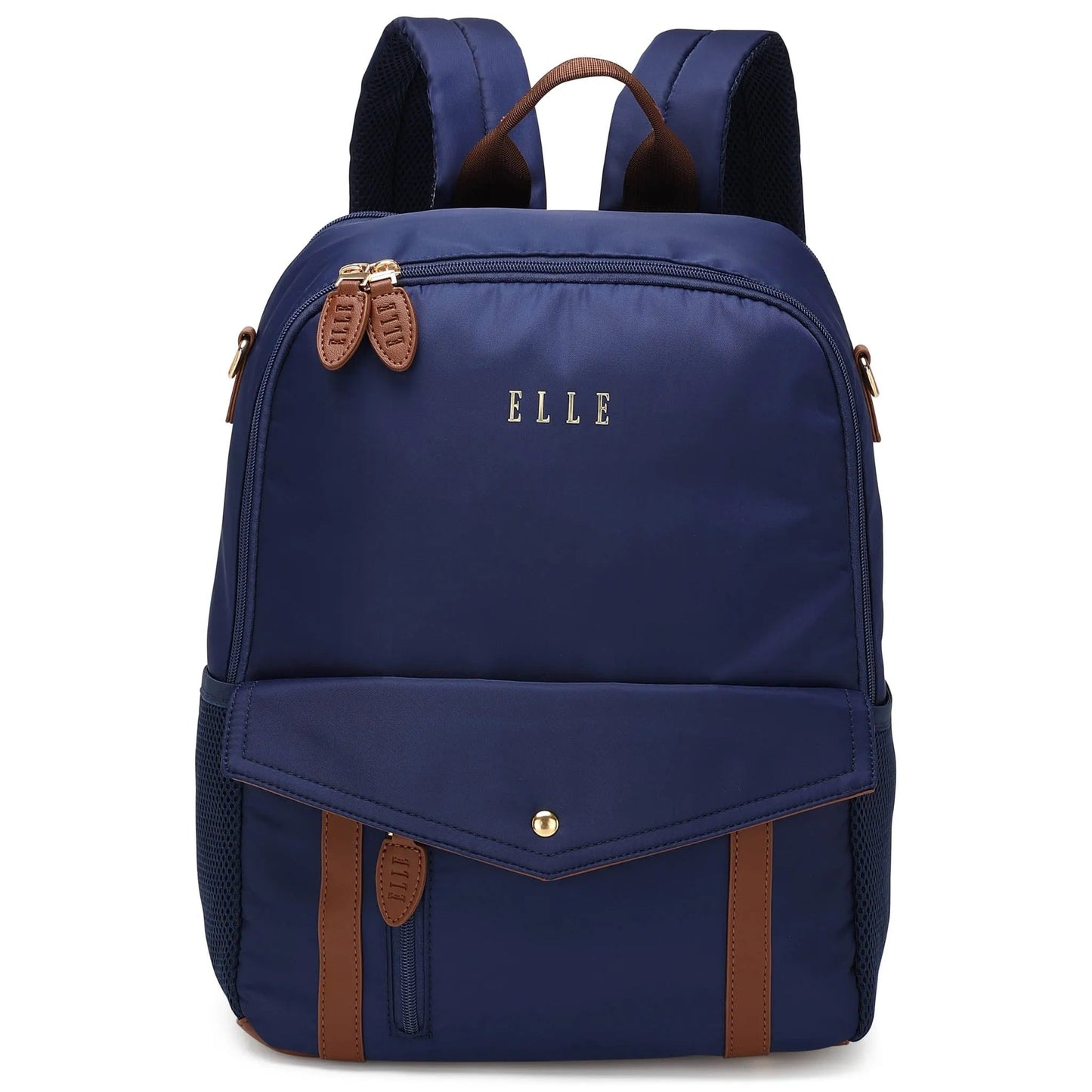 Luxe Journey 18L Twill and Vegan Leather Backpack