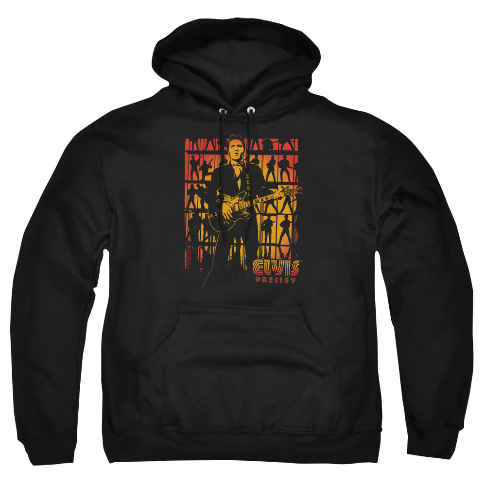 Elvis Presley Comeback Spotlight Mens Hoodie Black Officially Licensed