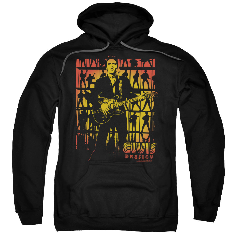 Elvis Presley Comeback Spotlight Mens Hoodie Black Officially Licensed