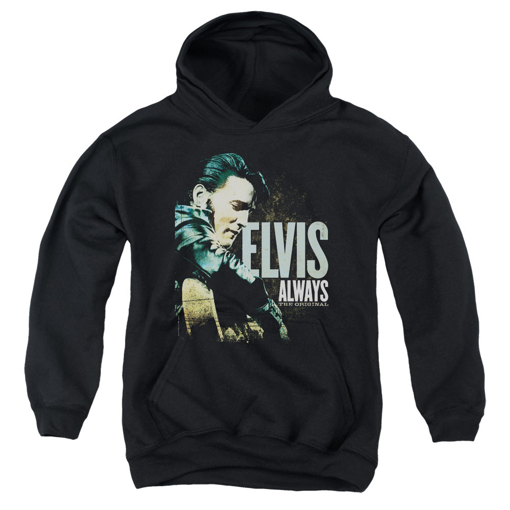 Elvis Presley Always the Original Kids Youth Hoodie Black Officially Licensed