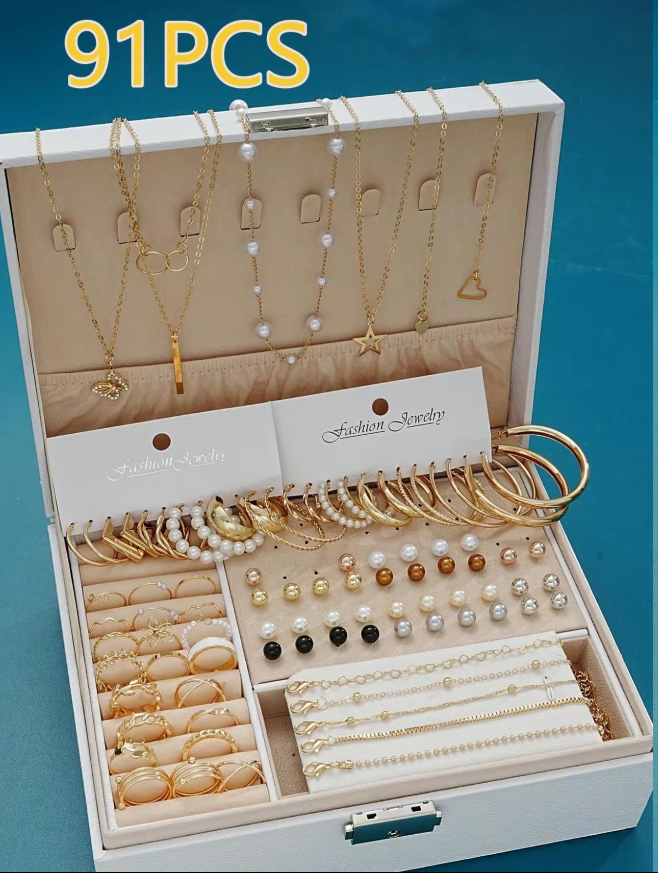 LuxePearl Charm Set