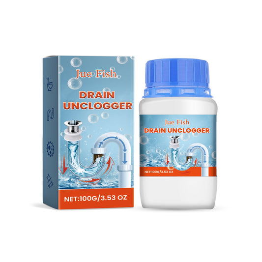 Drain Unclogger, Kitchen Toilet Sewer Pipe Oil Blockage Cleaning Dredging Deodorization