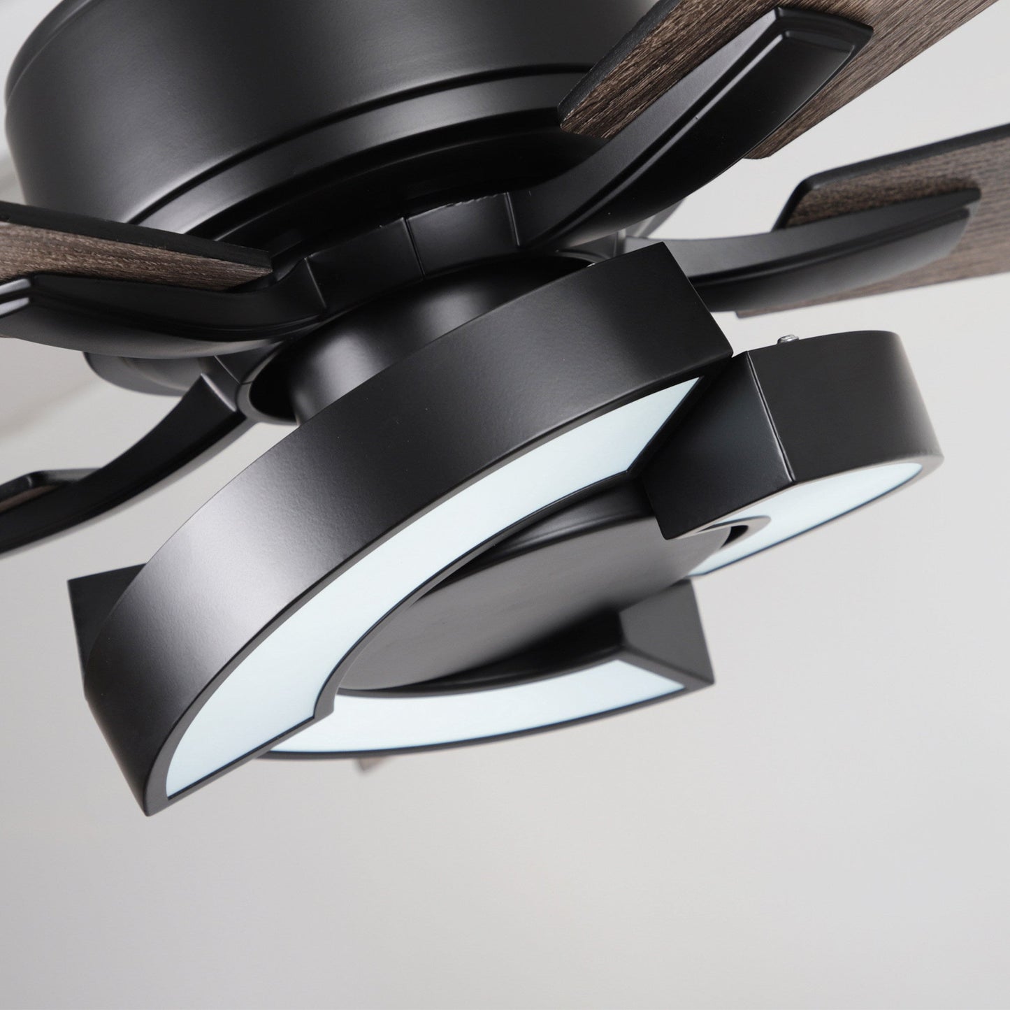 52" Vendome Industrial Downrod Mount Reversible Ceiling Fan With Lighting And Remote Control