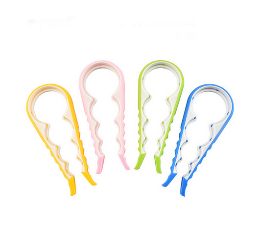 2pc Jar Opener, Easy Grip Bottle Opener Twist Off Lid Quick Opening Cooking Everyday Use for Weak Hands and Arthritic