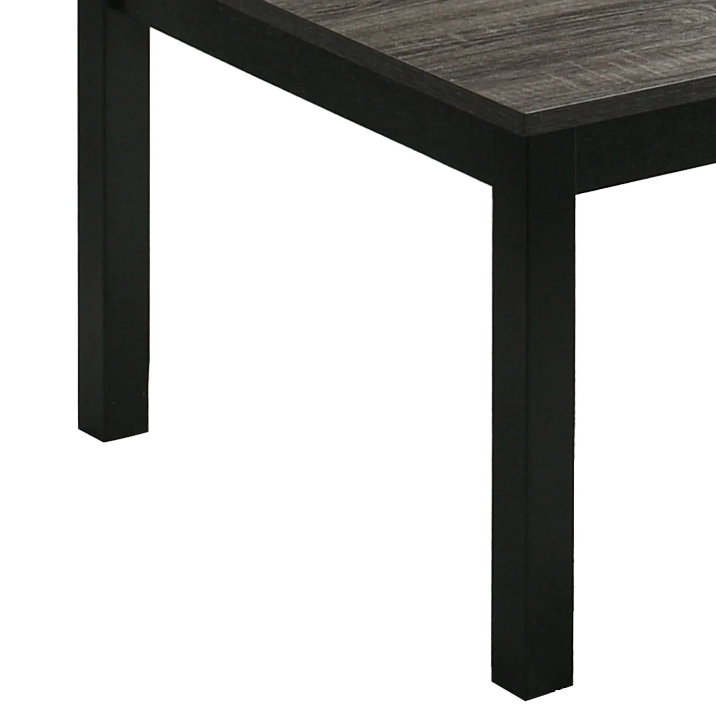 Findlay 3-Piece 47.5 in. Rectangle Faux Marble Top Coffee Table Set with Solid Wood Legs