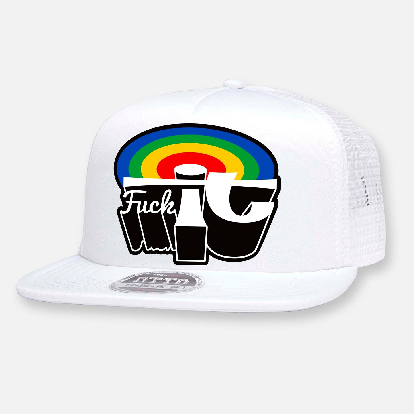 FUCKIT RAINBOW PATCH HAT