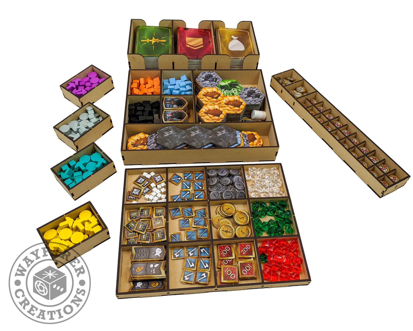 Forge War Board Game Organizer Insert