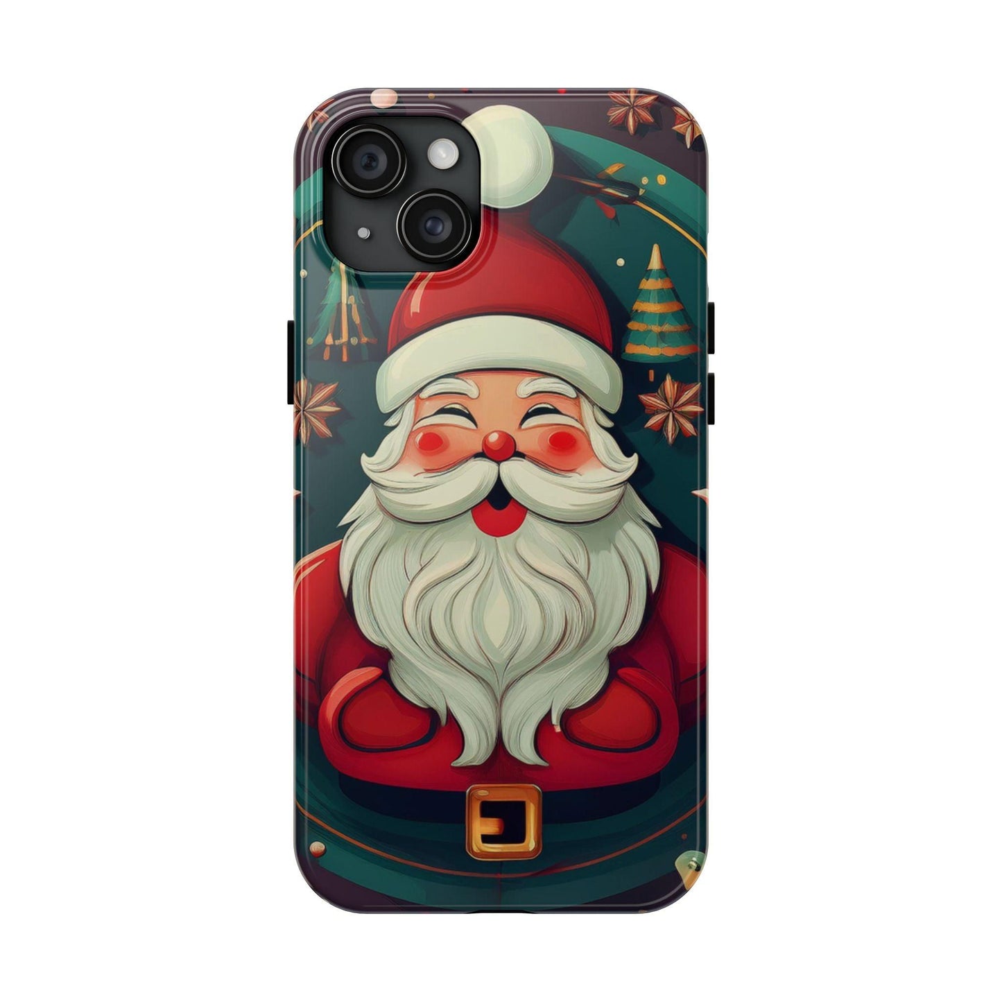 Red Santa Spread Love Tough Phone Cases