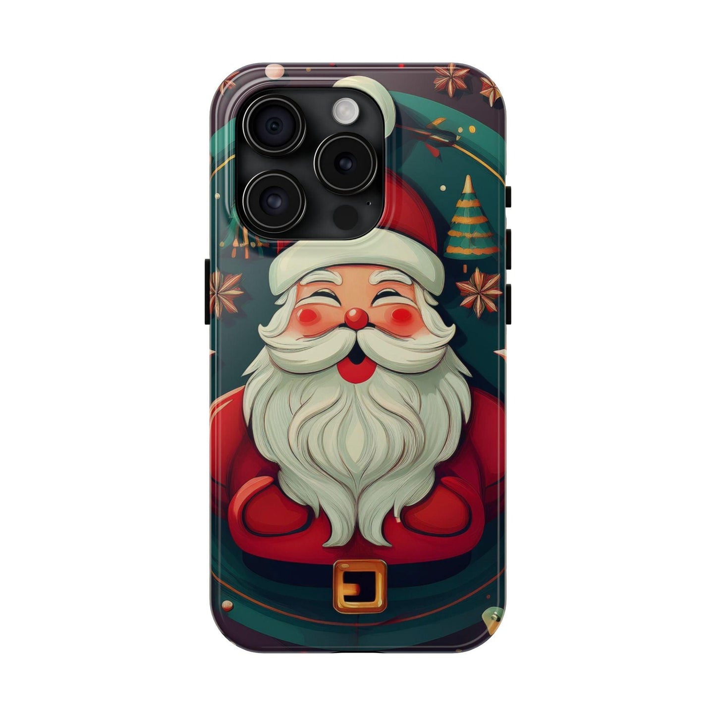 Red Santa Spread Love Tough Phone Cases