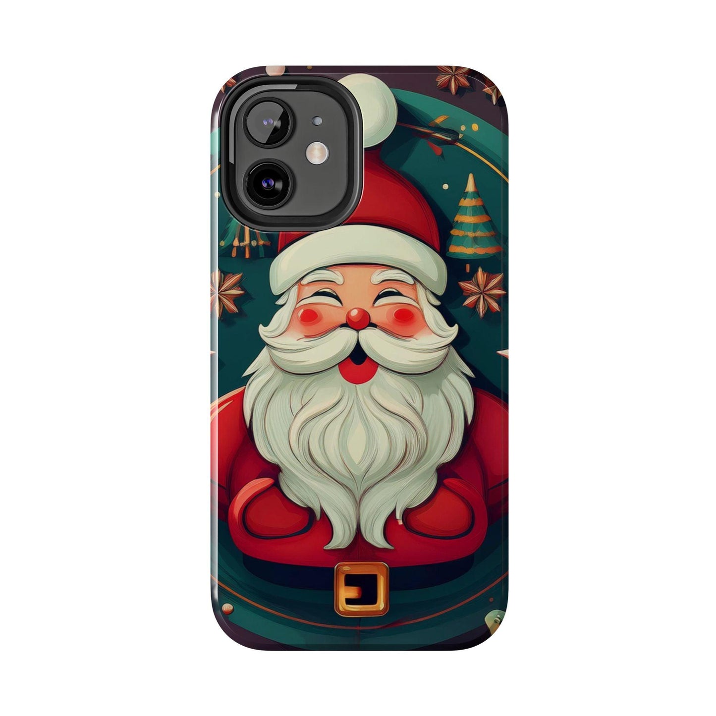 Red Santa Spread Love Tough Phone Cases