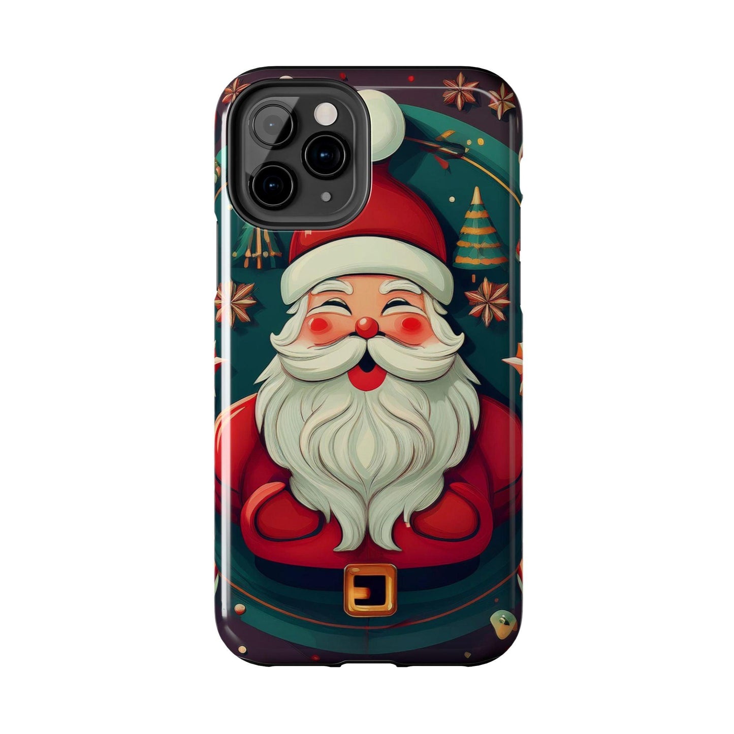 Red Santa Spread Love Tough Phone Cases