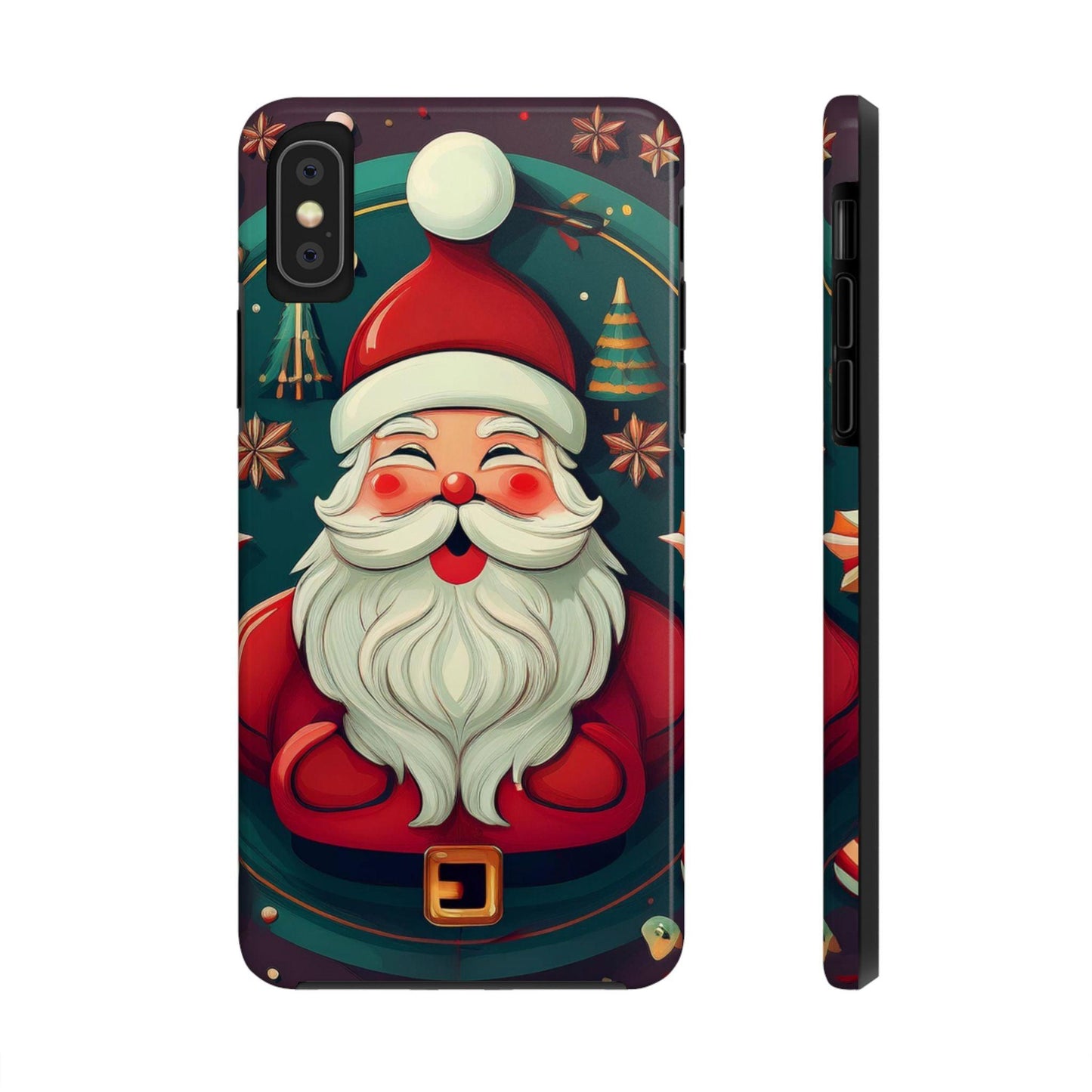 Red Santa Spread Love Tough Phone Cases