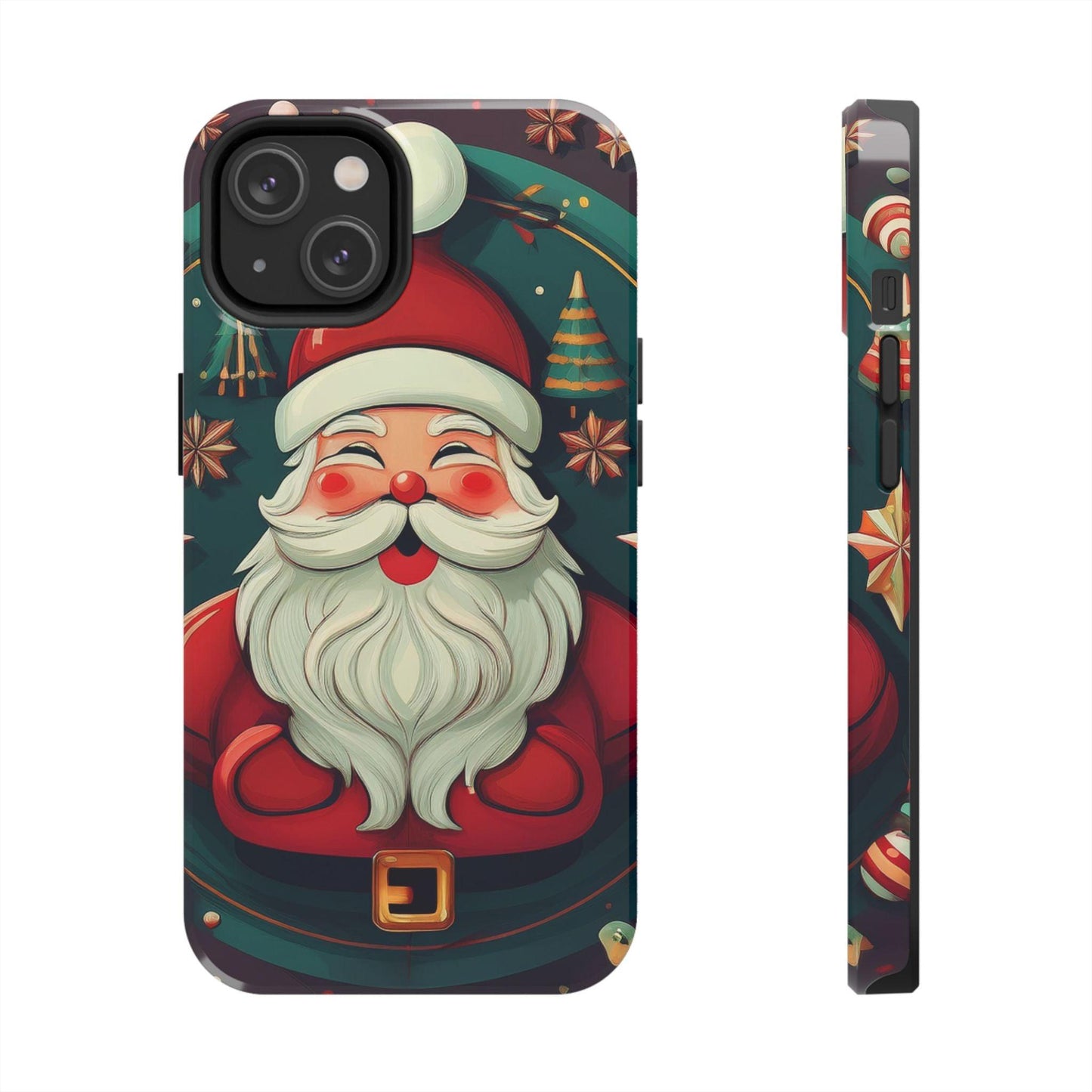 Red Santa Spread Love Tough Phone Cases