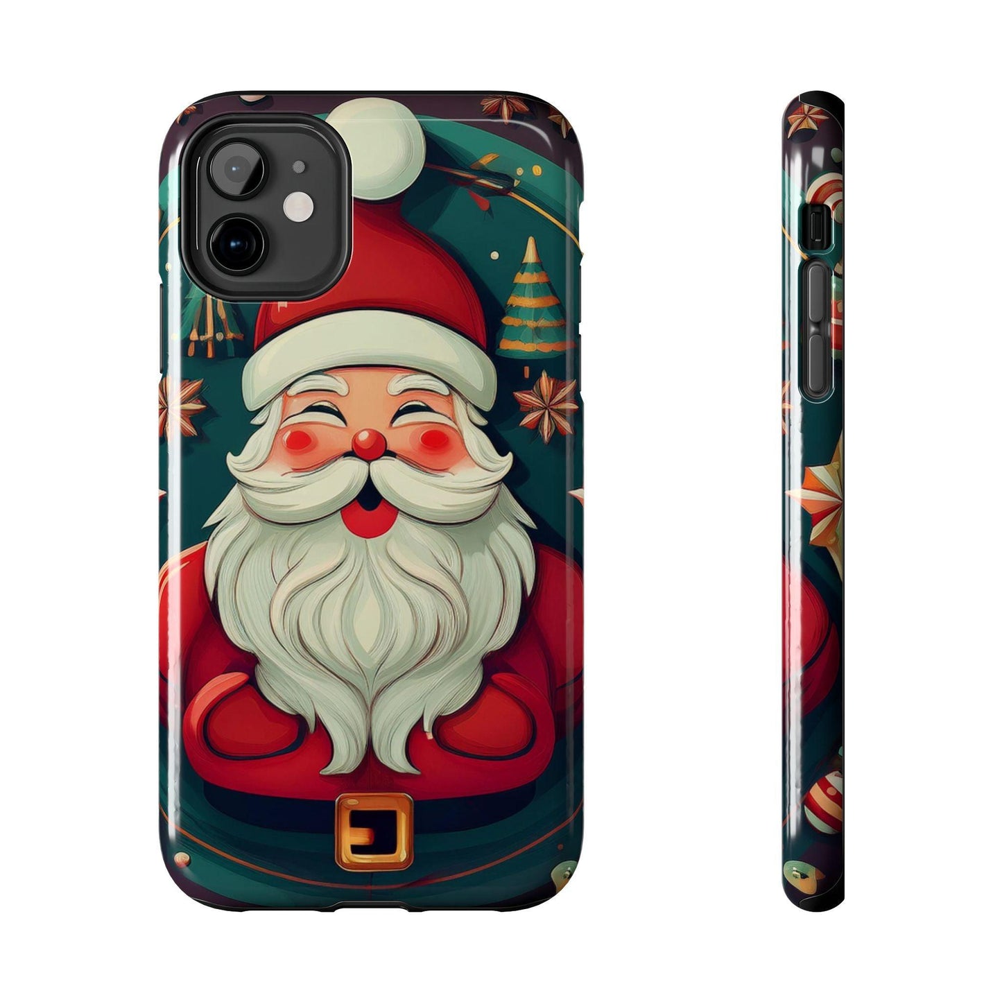 Red Santa Spread Love Tough Phone Cases
