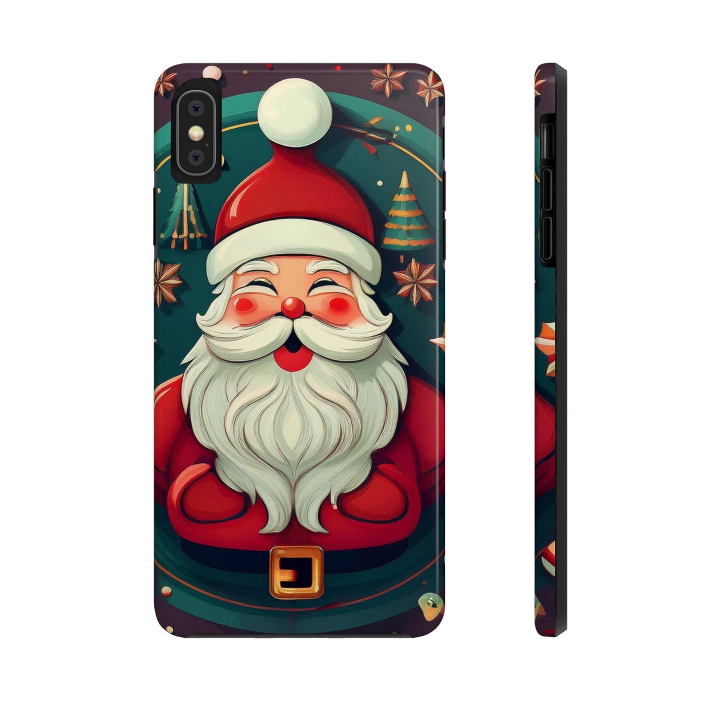 Red Santa Spread Love Tough Phone Cases