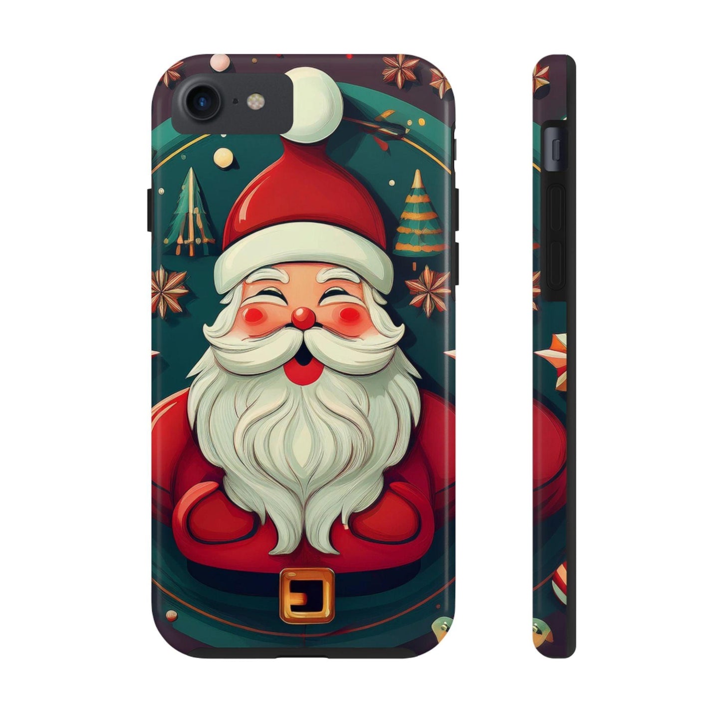 Red Santa Spread Love Tough Phone Cases