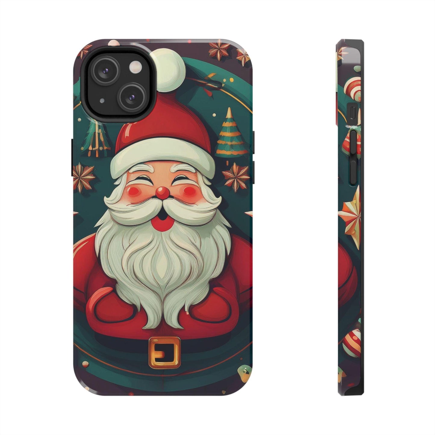Red Santa Spread Love Tough Phone Cases