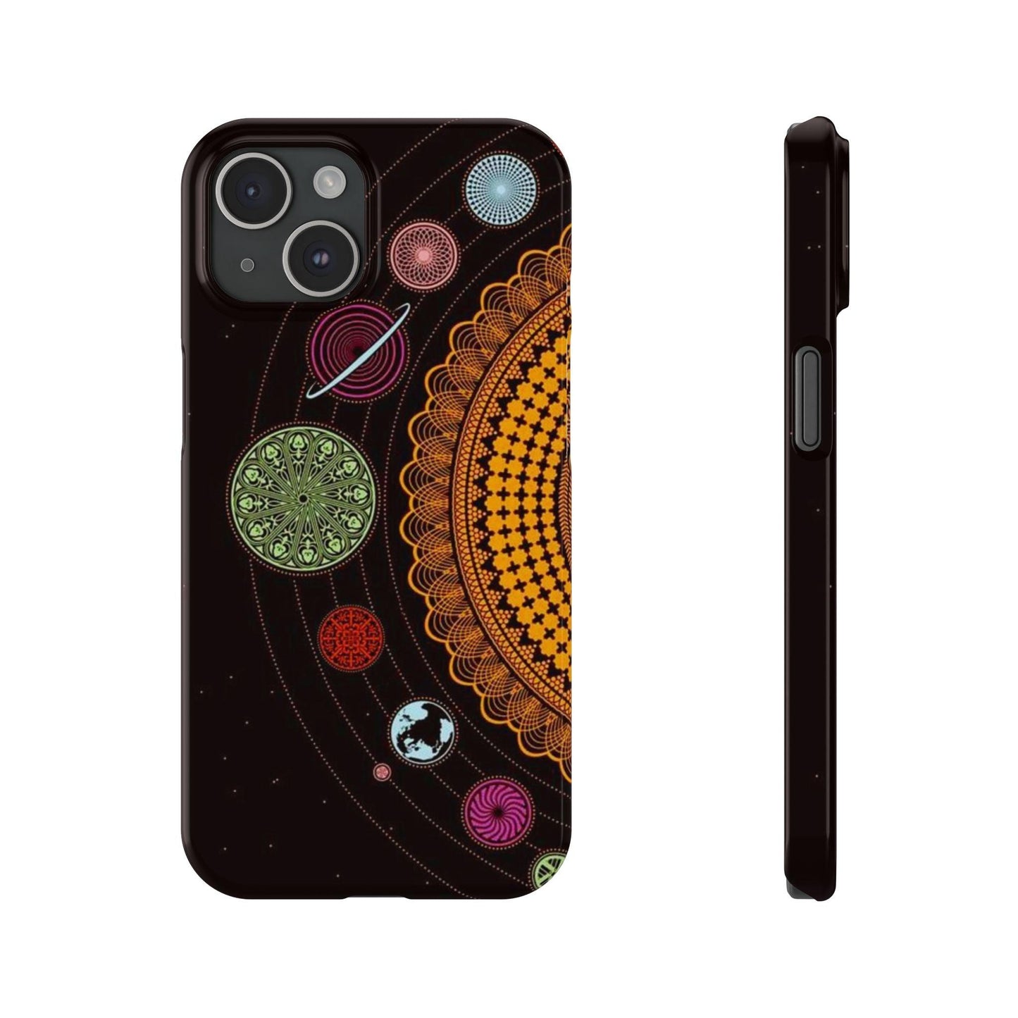 Stellar Mandalas: A Phone Cover Inspired by the Mysteries of the Solar System
