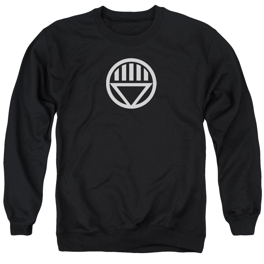 Green Lantern Black Lantern Logo Mens Crewneck Sweatshirt Black