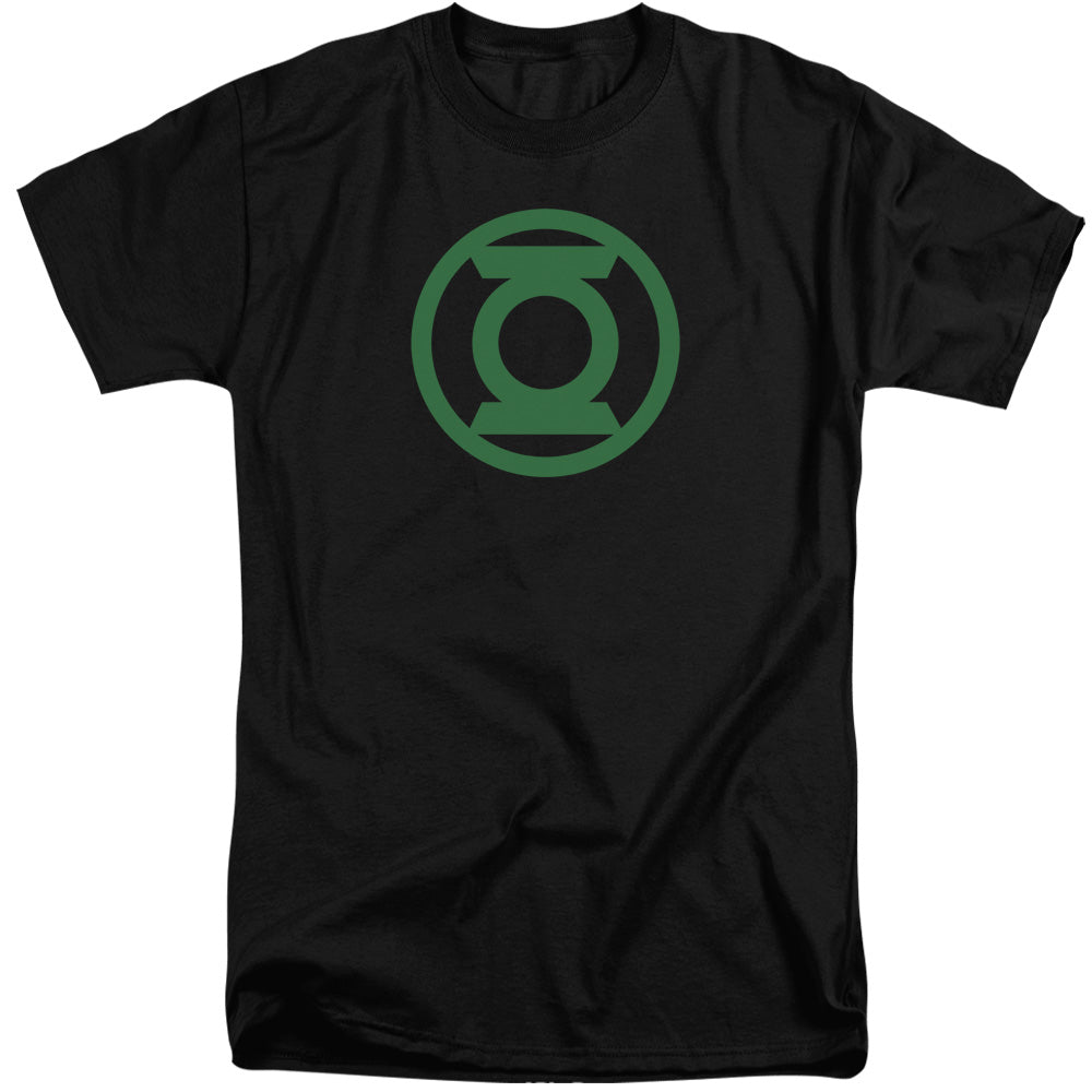 Green Lantern Green Emblem Mens Tall T Shirt Black Officially Licensed